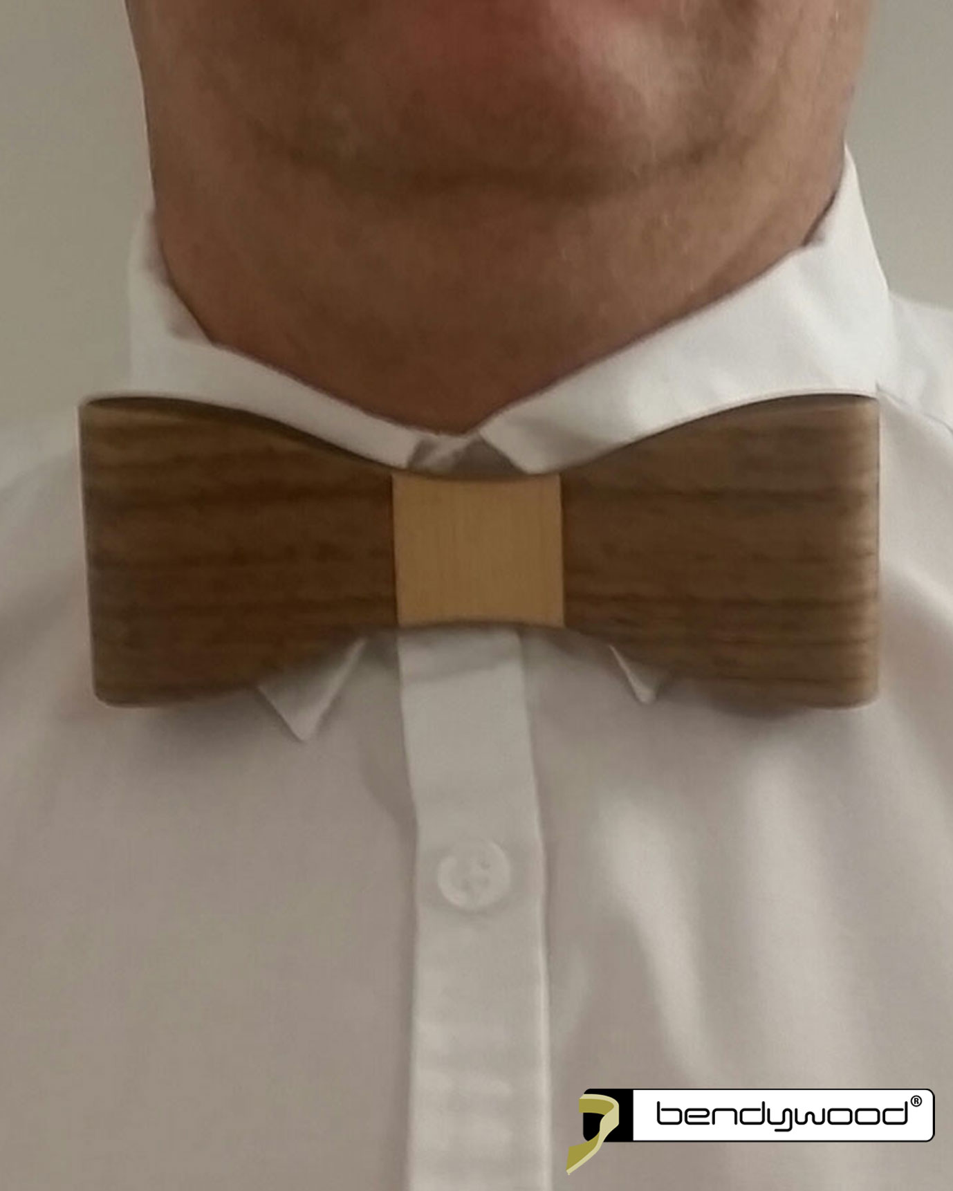 Farfallino (cravatta) in legno pieghevole Bendywood®